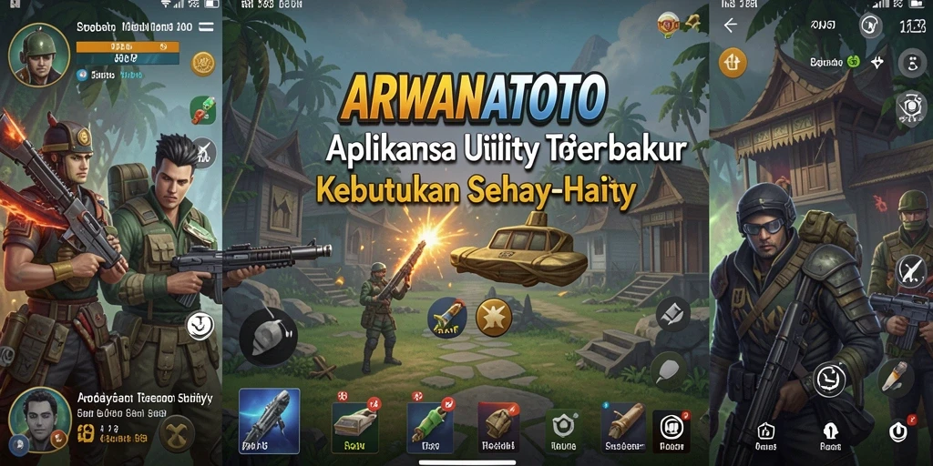 Tampilan antarmuka ARWANATOTO yang intuitif dan informatif.