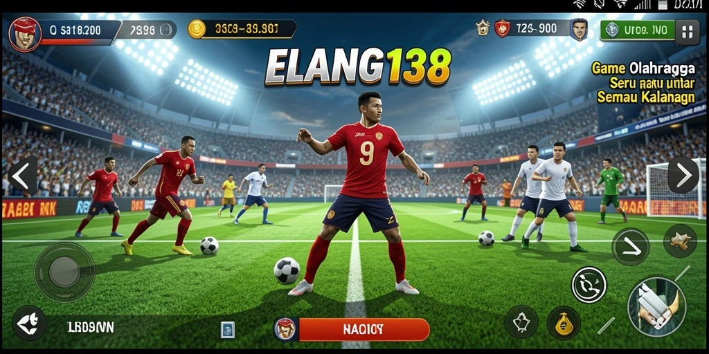 Tampilan gameplay menarik dari ELANG138 dengan berbagai olahraga.