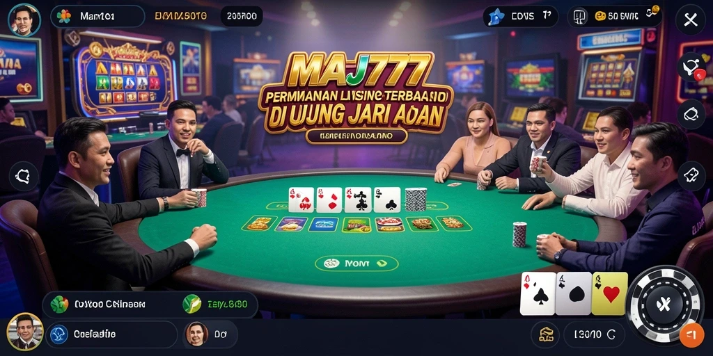 Tampilan gameplay Live Casino yang menarik dan interaktif.
