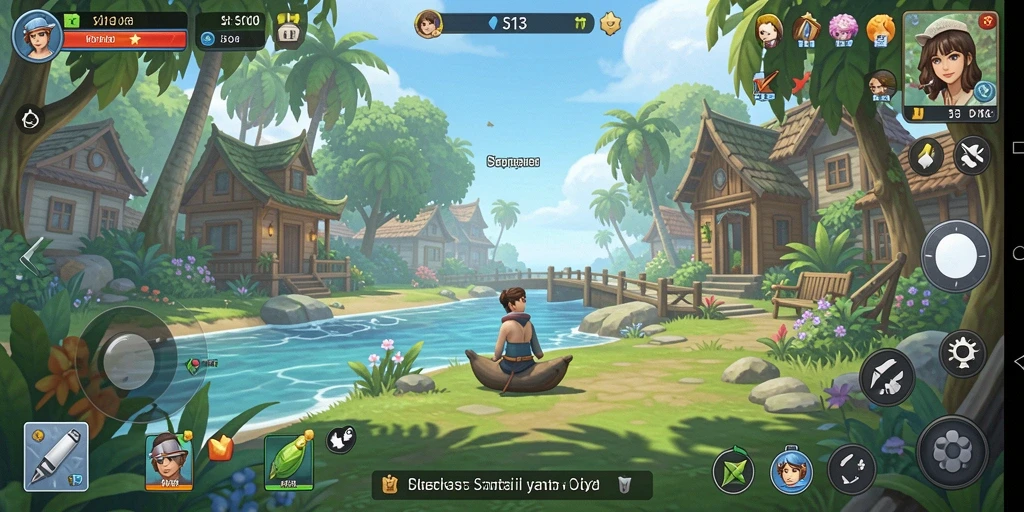 Tampilan gameplay S13 yang ceria dan mengasyikkan.