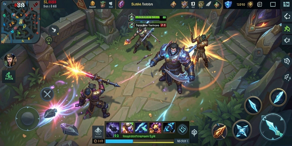 Tampilan gameplay seru dan strategis di SL888.
