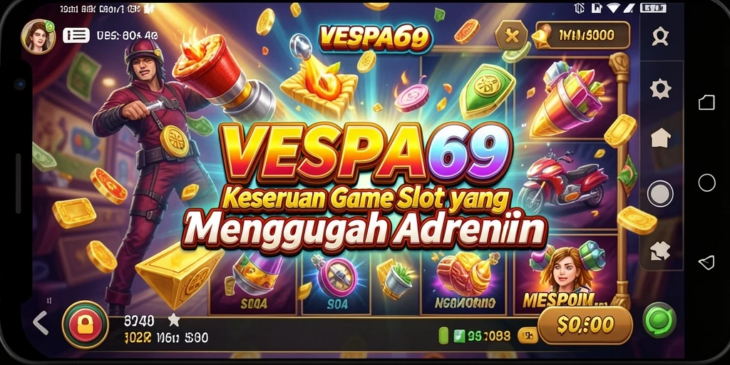 Screenshot VESPA69 menampilkan pengalaman bermain Slot yang seru.